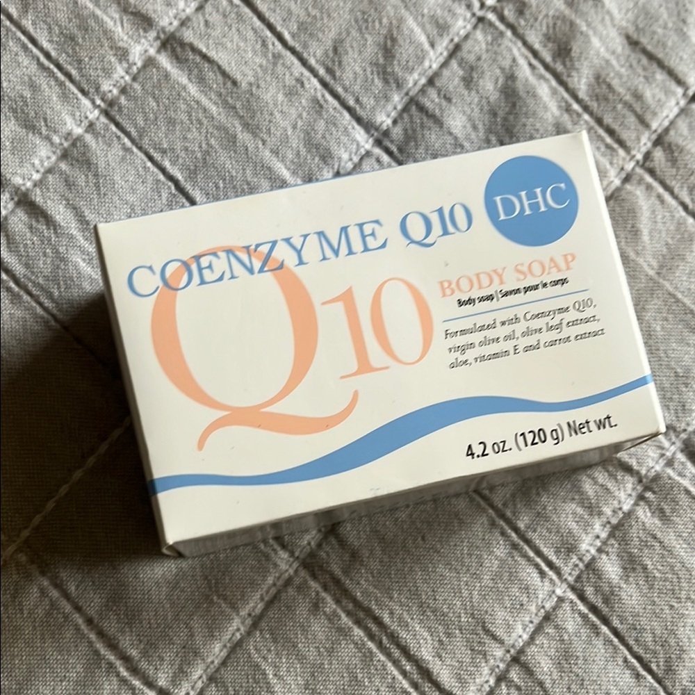 DHC Japanese Beauty Anti-Aging Coenzyme Q10 Body Soap, NWOT, unopened